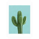 Blue Cactus 1 (Print Only) thumbnail