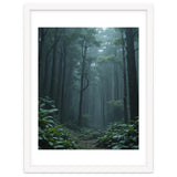 Ethereal Misty Forest in the Rain thumbnail