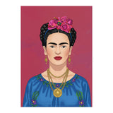 Frida Kahlo Portrait Illustration (Print Only) thumbnail