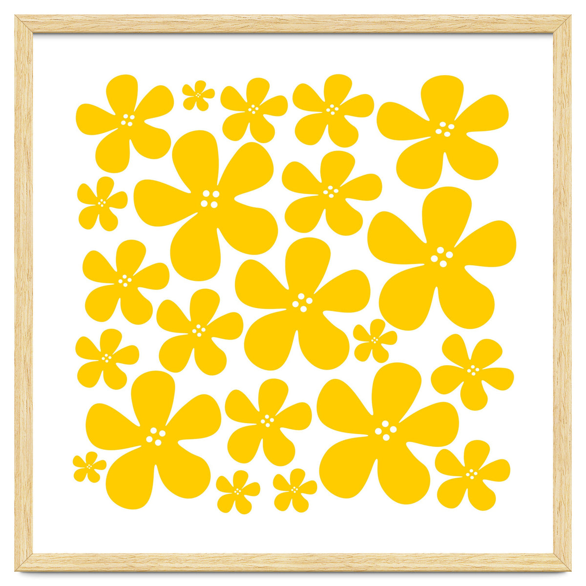 Yellow Flowers Pattern