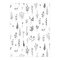 Wildflowers Minimalist Pattern (Print Only)