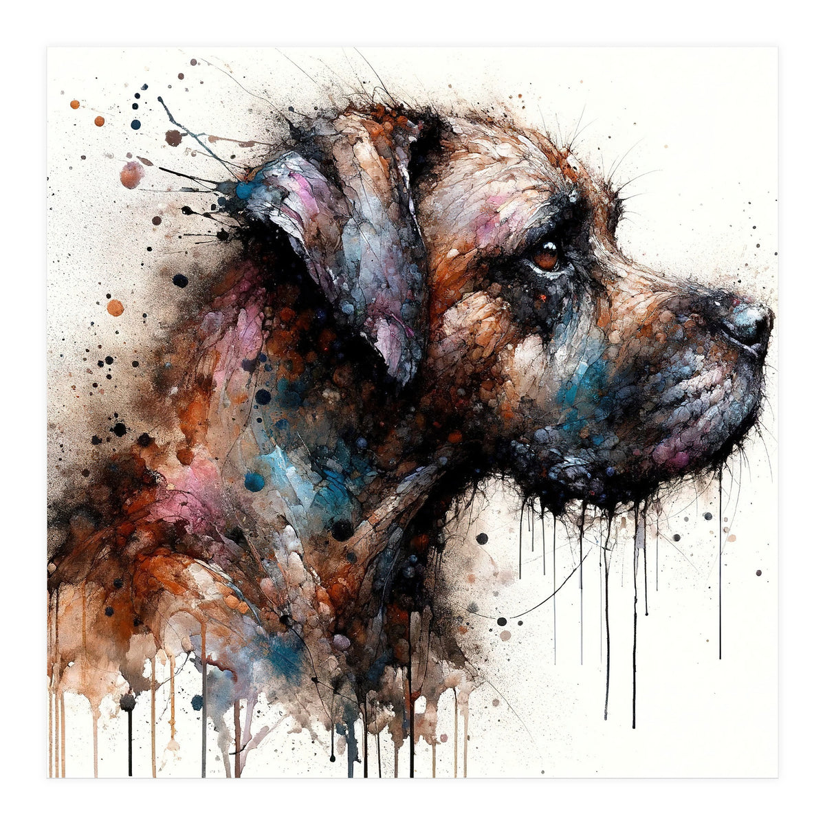 Powerful Dog (Print Only)