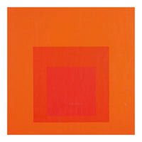 JOSEF ALBERS - HOMAGE TO THE SQUARE RED  (Print Only)
