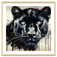 Watercolor Panther