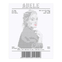 Receipt Art Adele (Print Only)