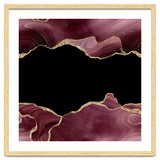 Burgundy & Gold Glitter Agate Texture 04 thumbnail
