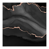 Black & Rose Gold Agate Texture 01  (Print Only) thumbnail