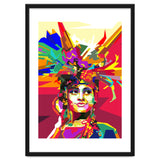 Beauty Traditional Ethnic Woman Pop Art thumbnail