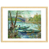 Vincent Van Gogh / 'Fishing in Spring, the Pont de Clichy ', 1887, Oil on canvas, 49 x 58 cm. thumbnail