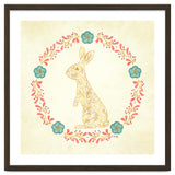 Floral Rabbit Wreath thumbnail