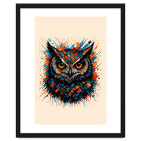 Owl Animal Watercolor
