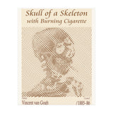 Skull of a Skeleton with Burning Cigarette - Vincent van Gogh (1885–86) (Print Only) thumbnail