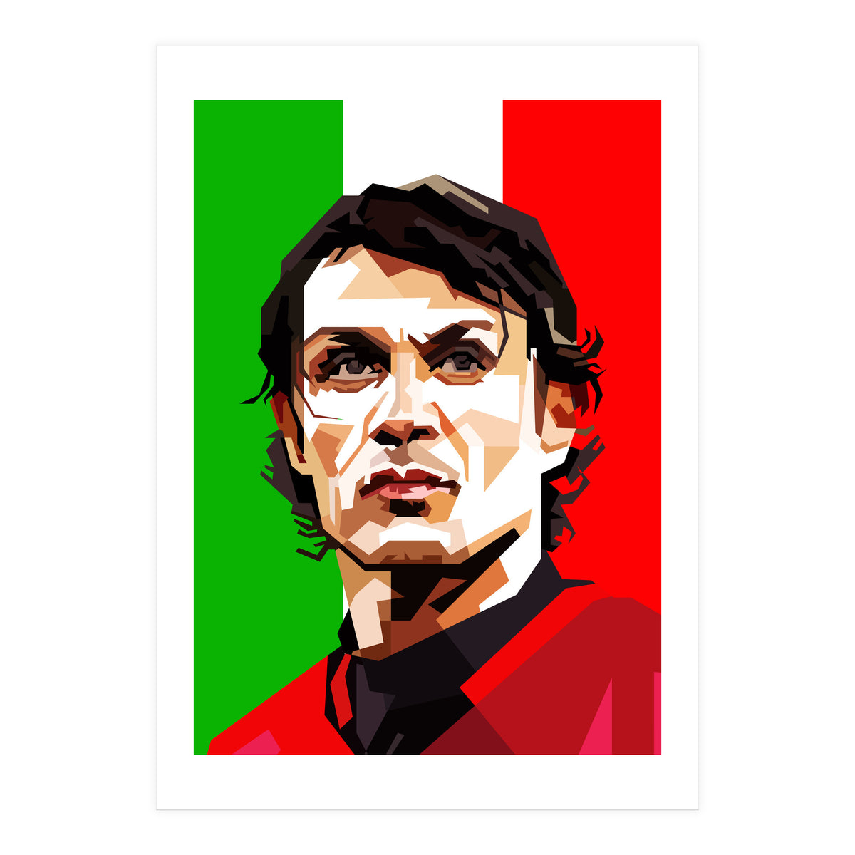 Maldini Italian Classic Football (Print Only)