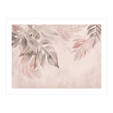 Gentle Leaf Tropical Whispers Watercolor Blush (Print Only) thumbnail
