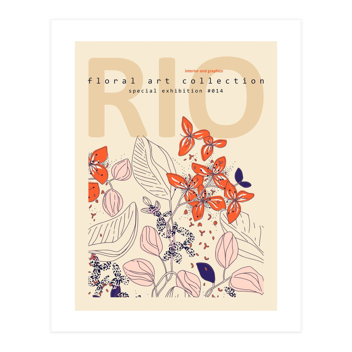 Floral Art Collection Special Exhibition (Print Only)
