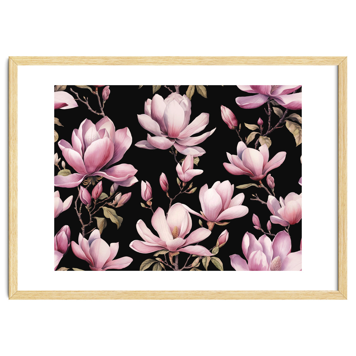 Magnolia Spring Romance Black