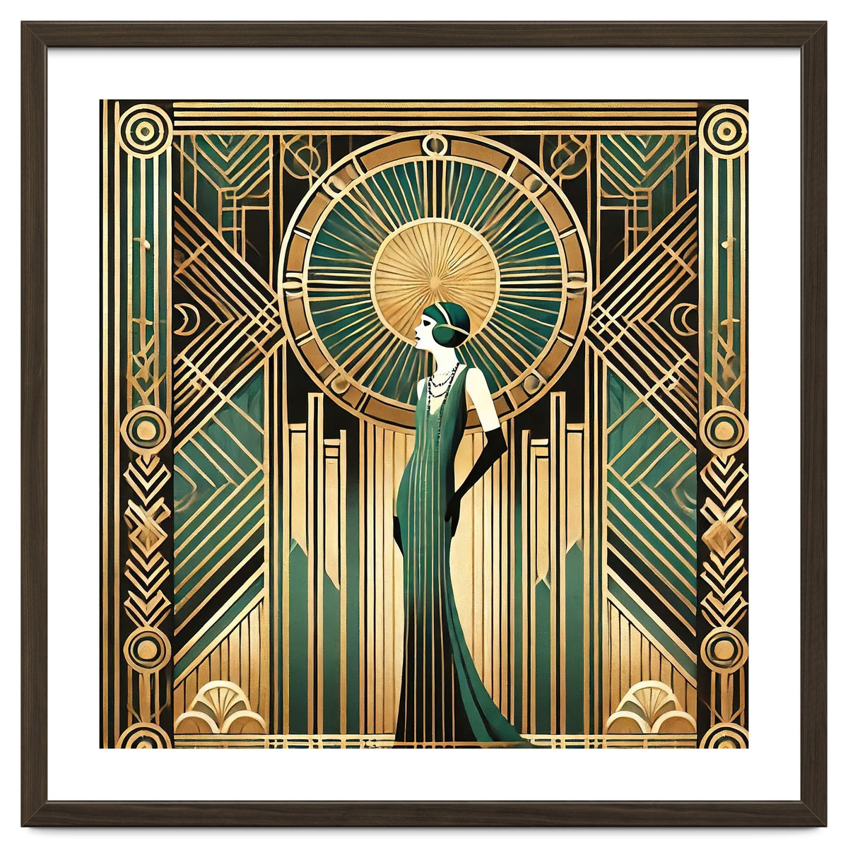 Opulent Elegance A Tribute To Art Deco