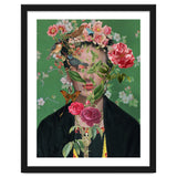 Frida collage art thumbnail
