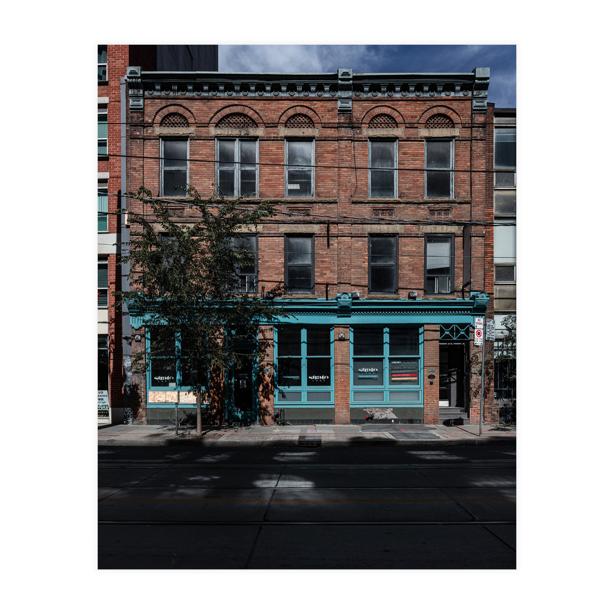 Nos 234 - 236 King Street East 1 Color Version (Print Only)