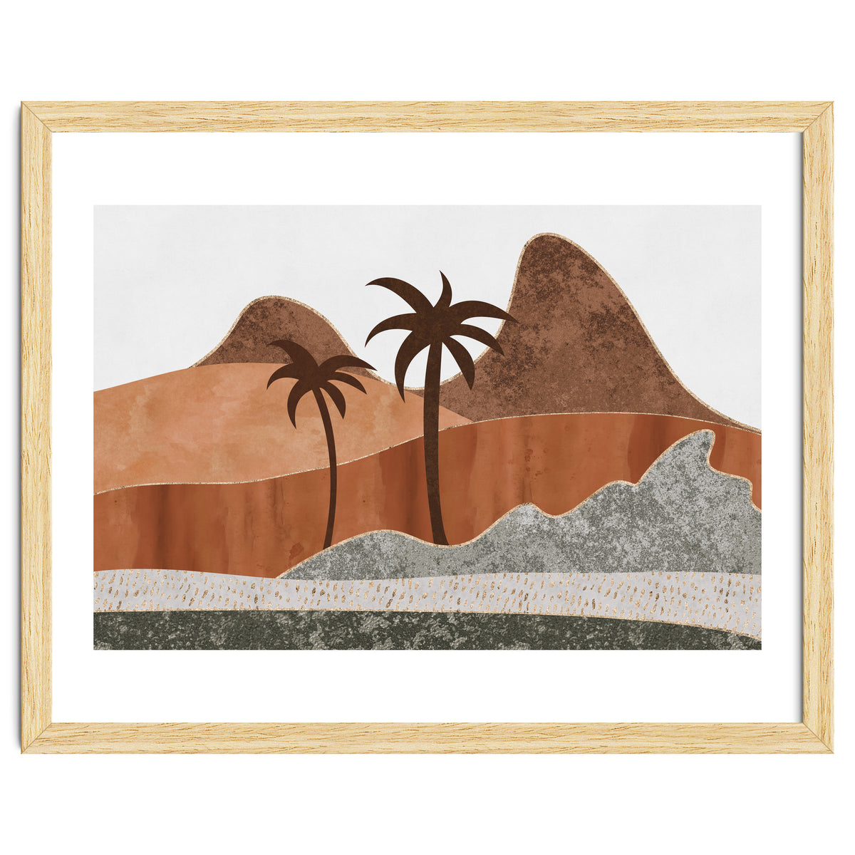 Abstract Landscape Desert Dream