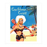 Chasing on a Caribbean Coast (Print Only) thumbnail