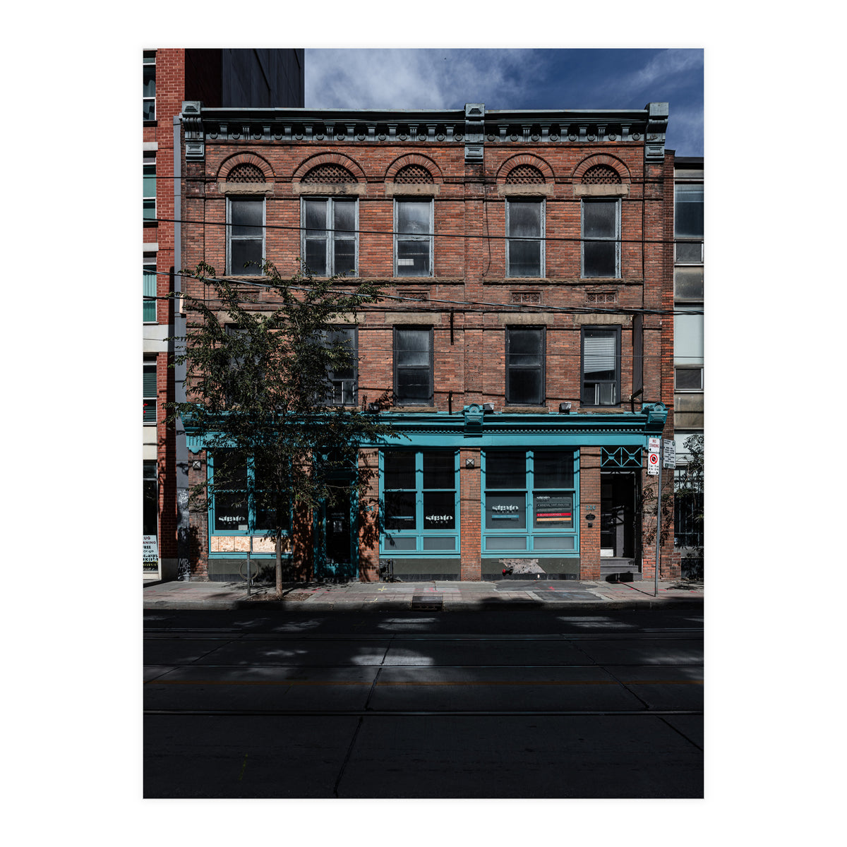 Nos 234 - 236 King Street East 1 Color Version (Print Only)