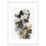 Collage Of A Woman And Flowers thumbnail