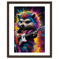 Hedgehog Plays The Guitar, Rock Graffiti