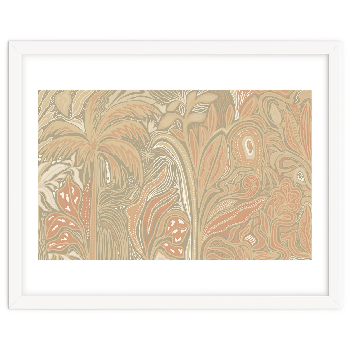 Palmae Mysticae Biege Rustic