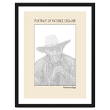 Portrait Of Patience Escalier Vincent Van Gogh Ascii Art thumbnail
