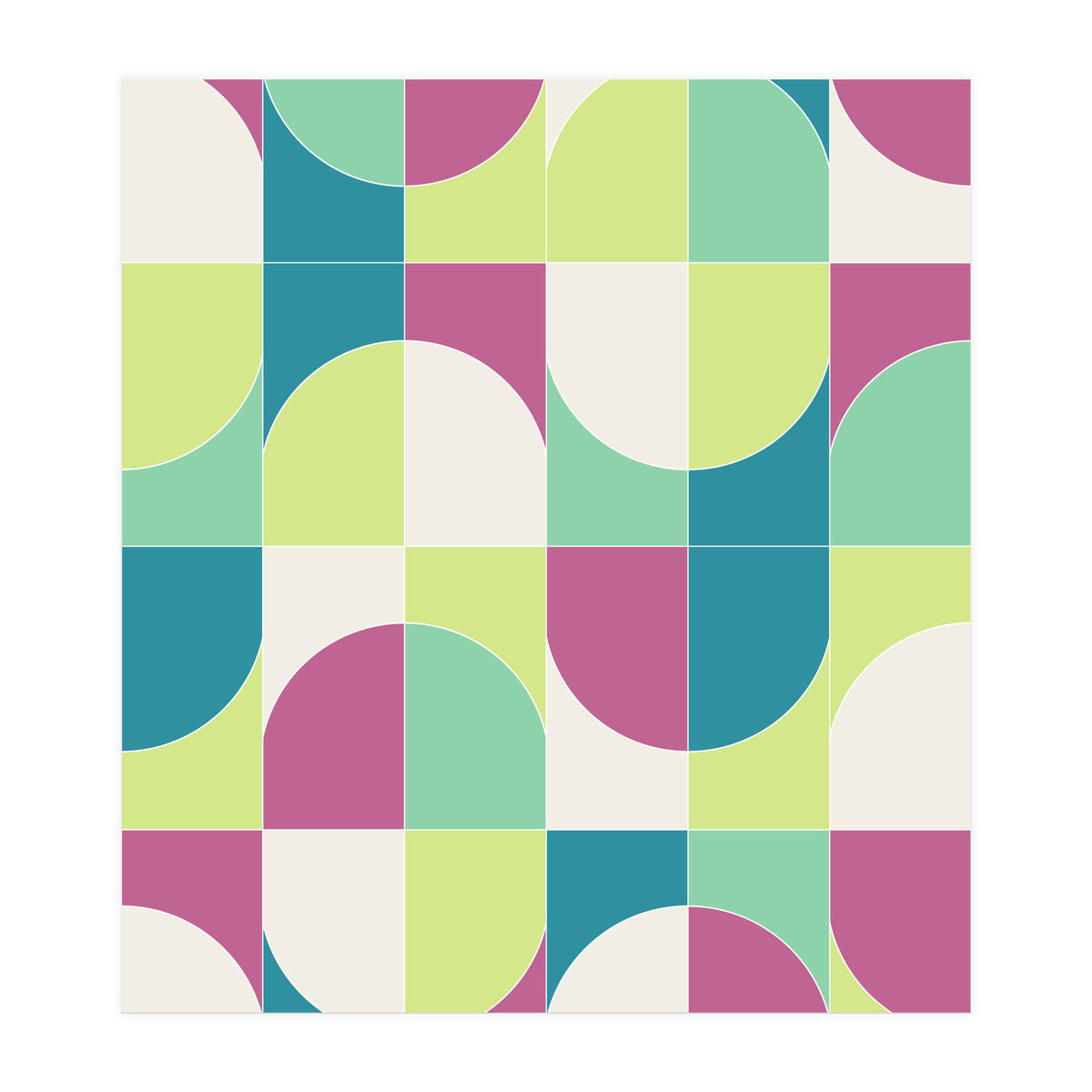 Bold Geo Tiles 04 (Print Only)