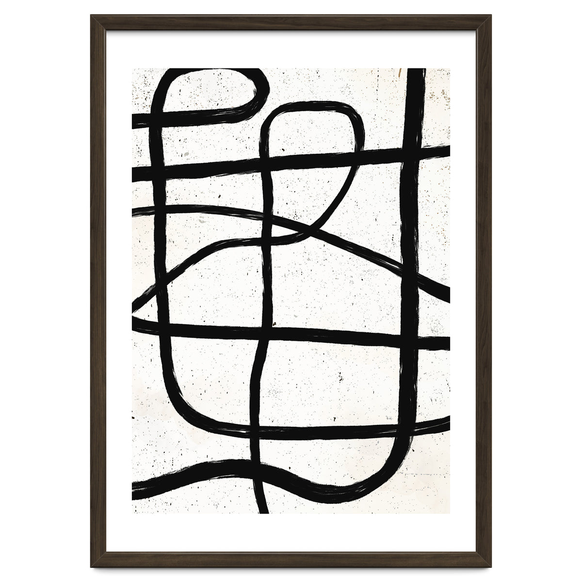 Nordic Scandinavian Marker Ink Line I