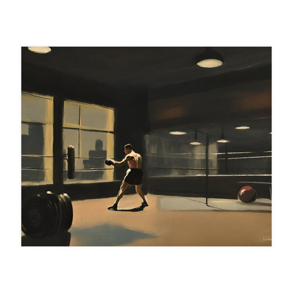 Boxing Gym #3 (Print Only)