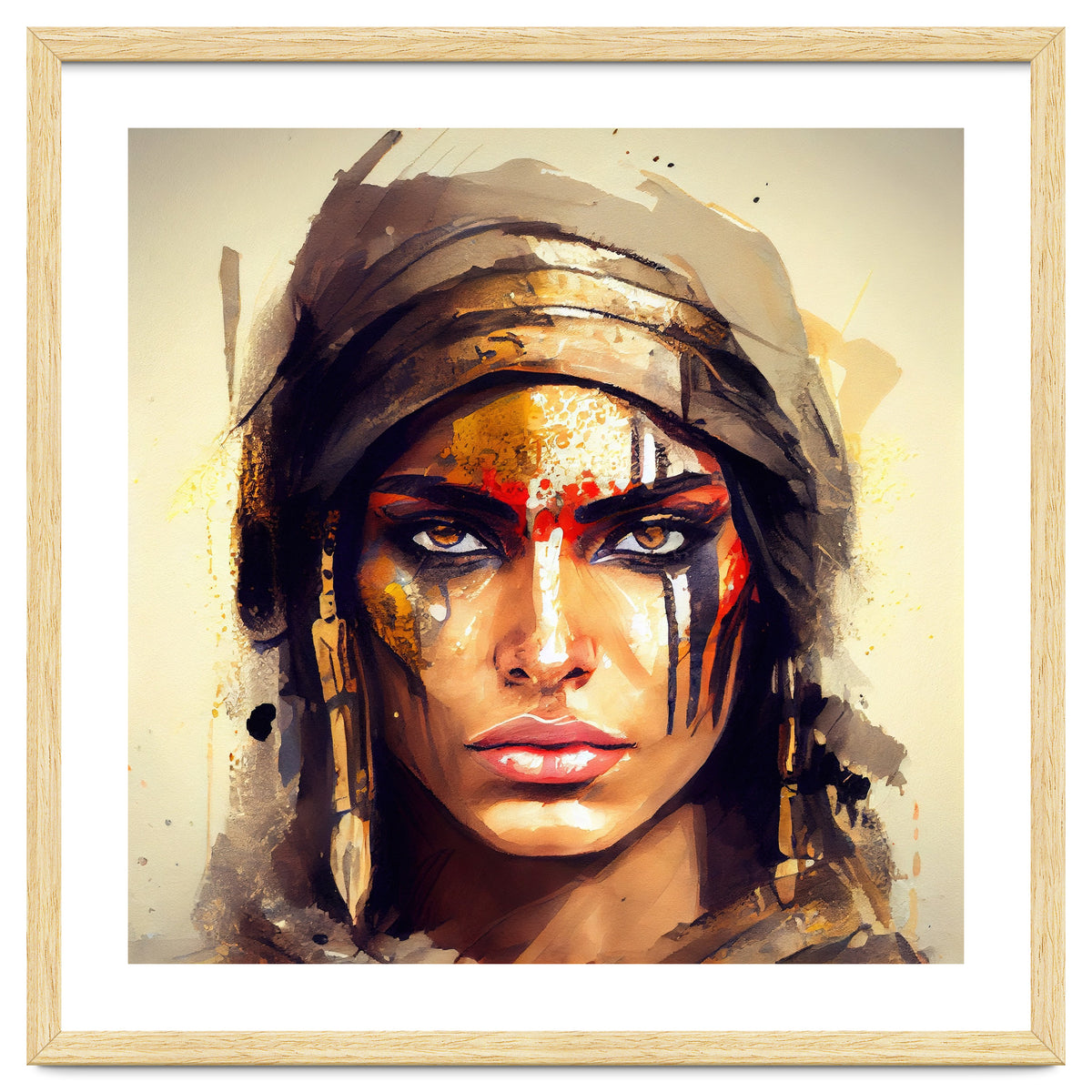 Powerful Egyptian Warrior Woman #4