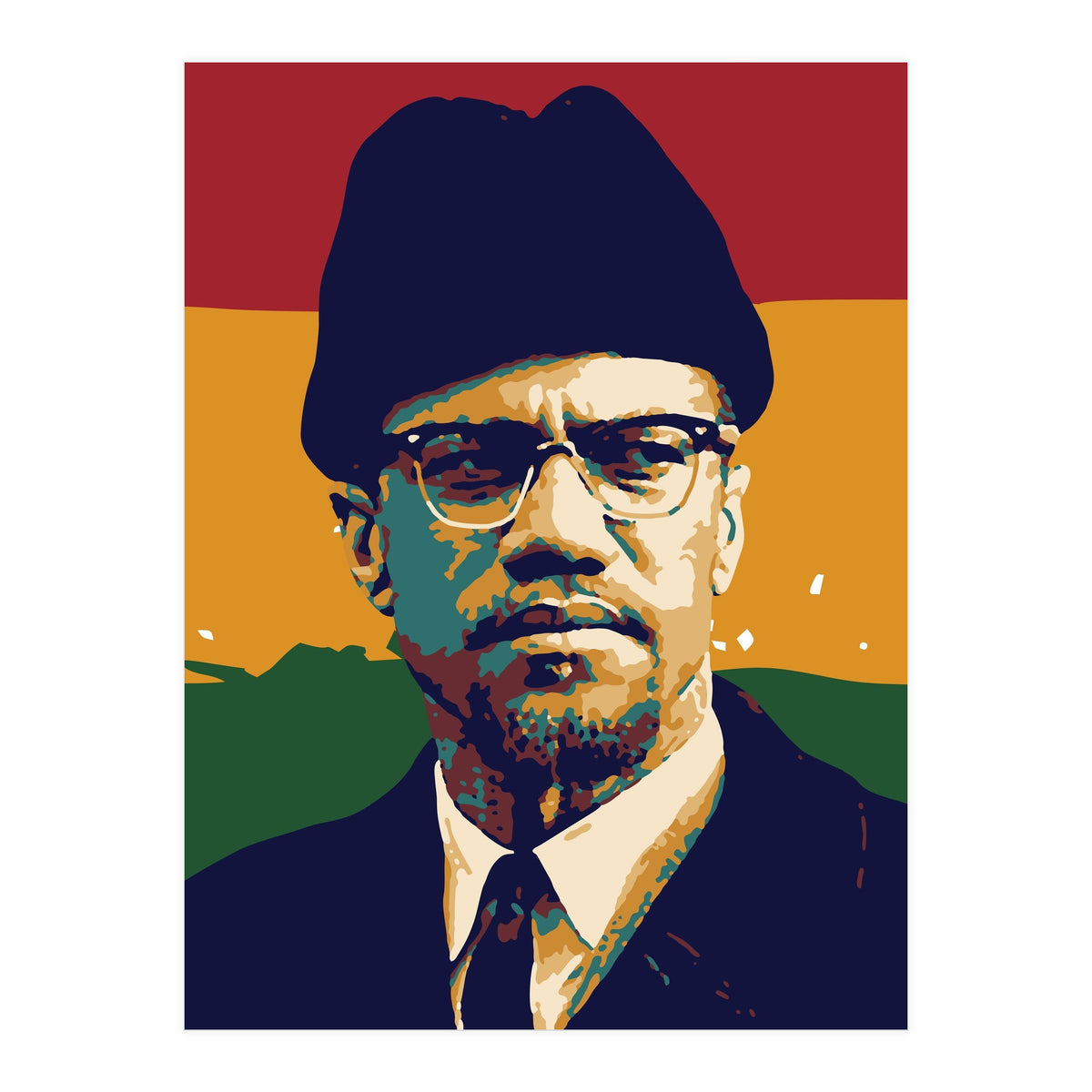 Malcolm X v2 (Print Only)