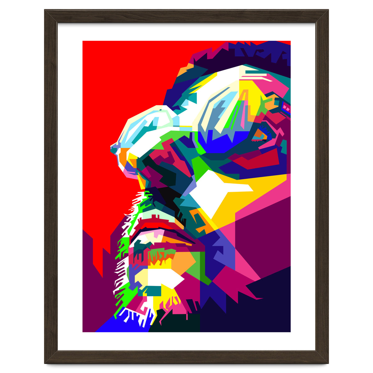 Leon The Professional Hollywood Actor Pop Art WPAP