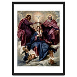 'The Coronation of the Virgin', ca. 1635, Spanish School, Oil on canvas, 176 cm x 124 cm, P01168. thumbnail