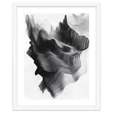 Abstract Black And White Wavy Lines Forming Organic Shapes thumbnail