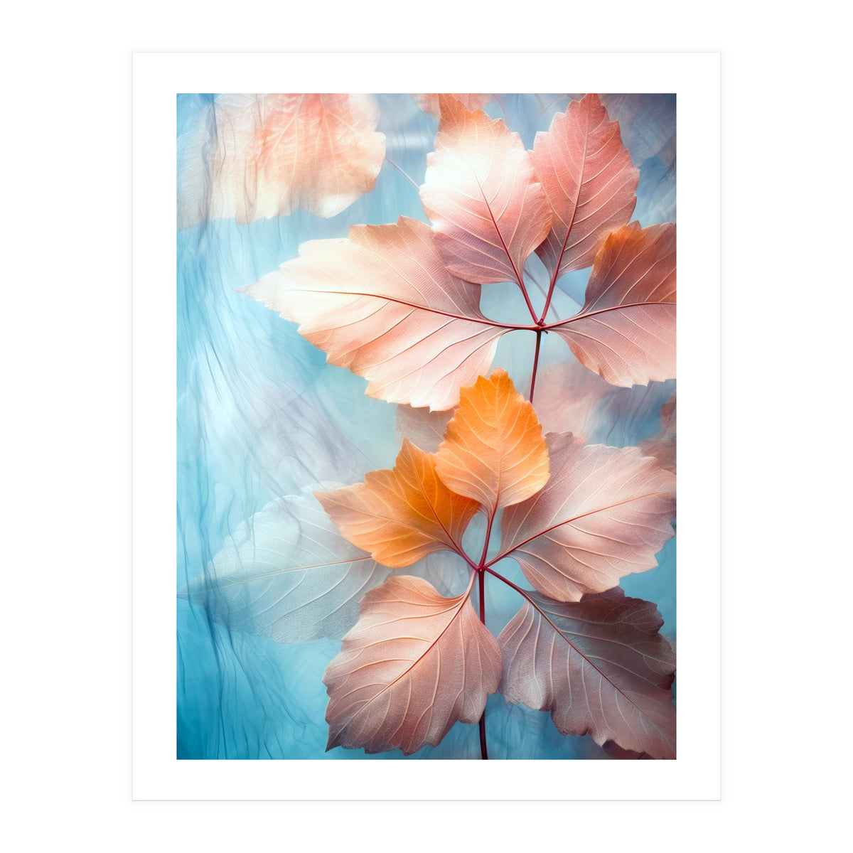 Winter leaves 1 (Print Only)