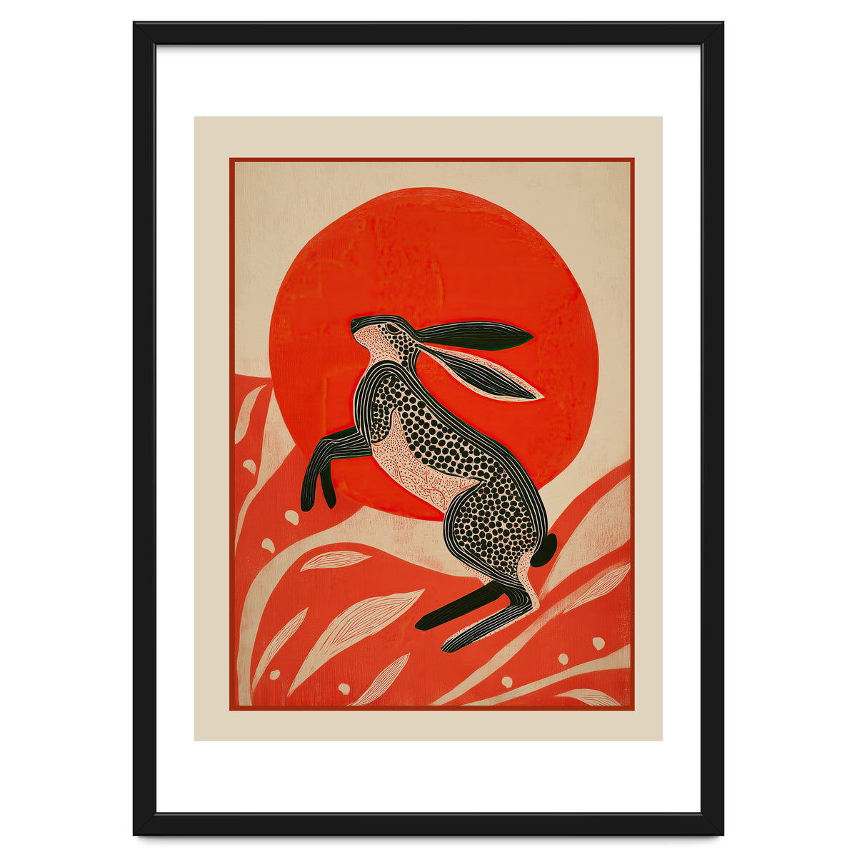 Hare And The Red Sun