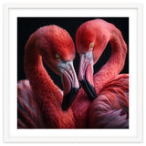Two Flamingos Together thumbnail