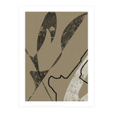 Black Line Minimalist Abstract (Print Only) thumbnail