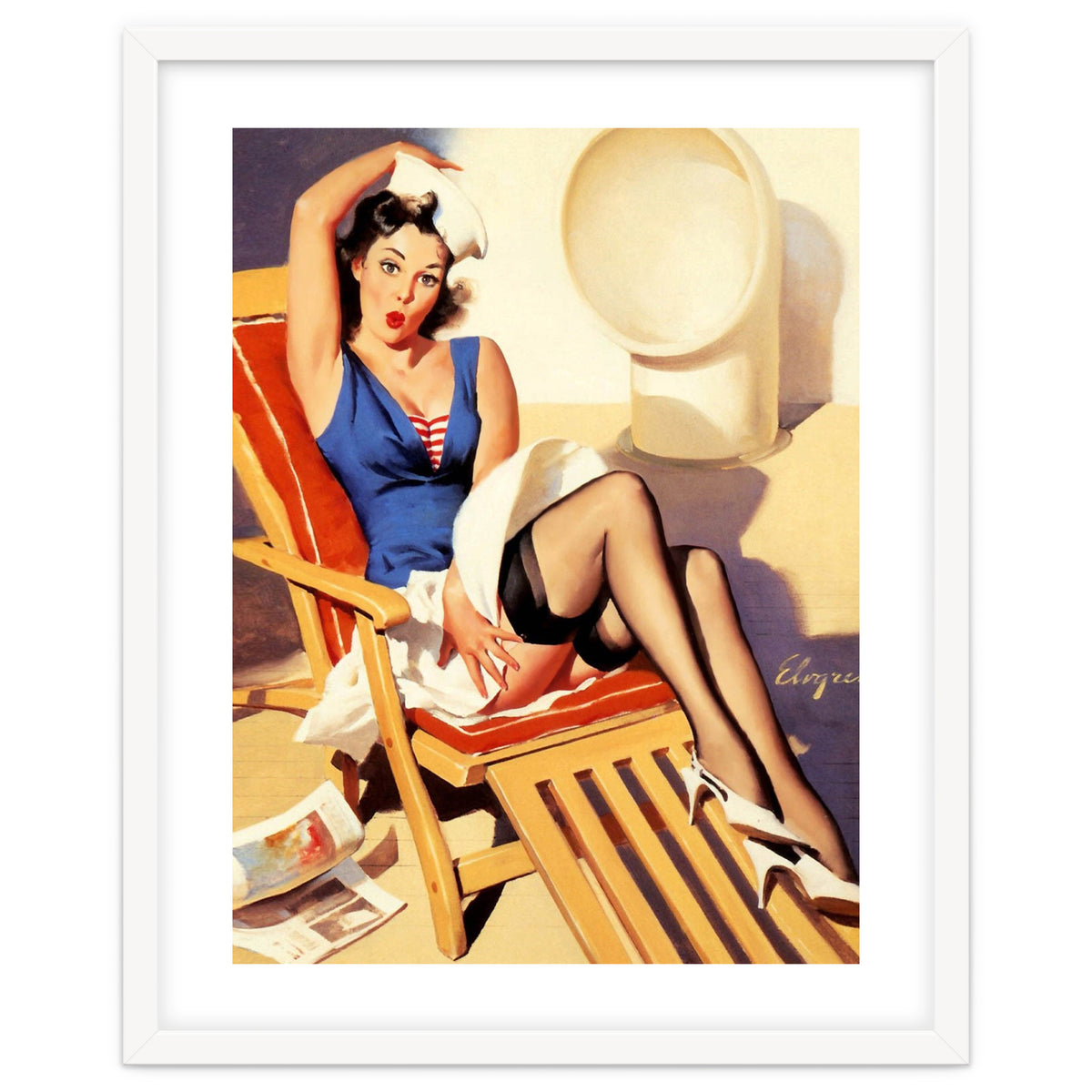 Sudden Wind On The Shipboard Cruiser