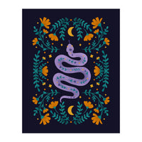 Mystical Series - Purple Snake (Print Only)