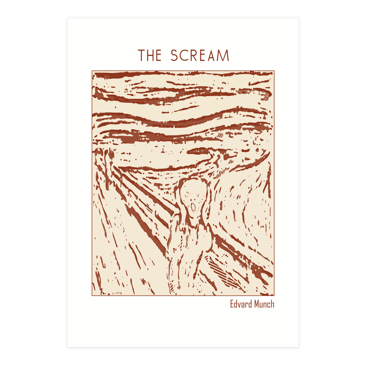 The Scream – Edvard Munch (Print Only)