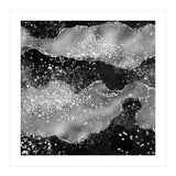 Black Glitter Agate Texture 03  (Print Only) thumbnail