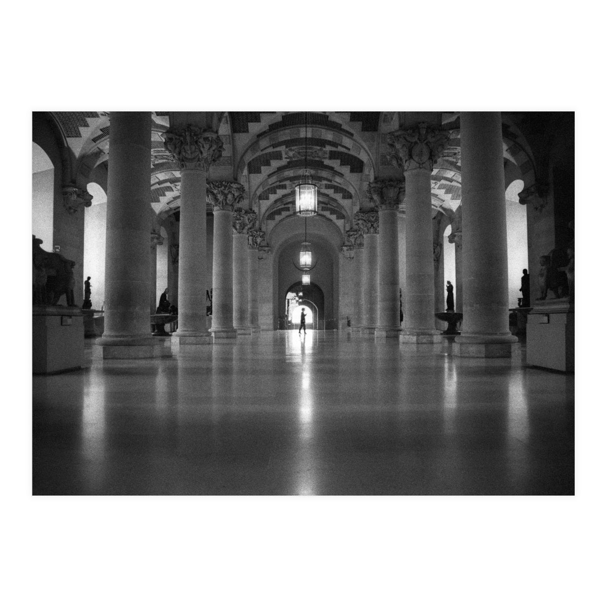 Lost inside the Louvre (Print Only)