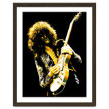 Jimmy Page American Rock Band Guitarist Legend in Pop Art thumbnail