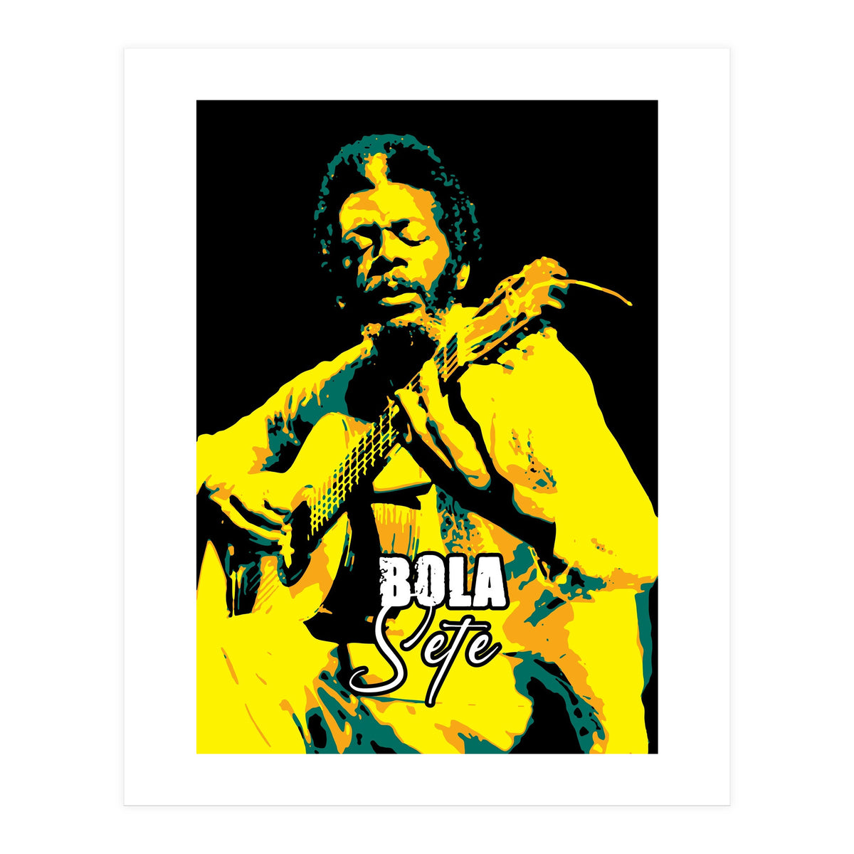 Bola Sete Brazilian Jazz Guitarist Legend (Print Only)