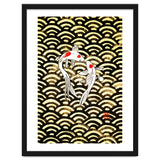 2 Koi In Wood thumbnail